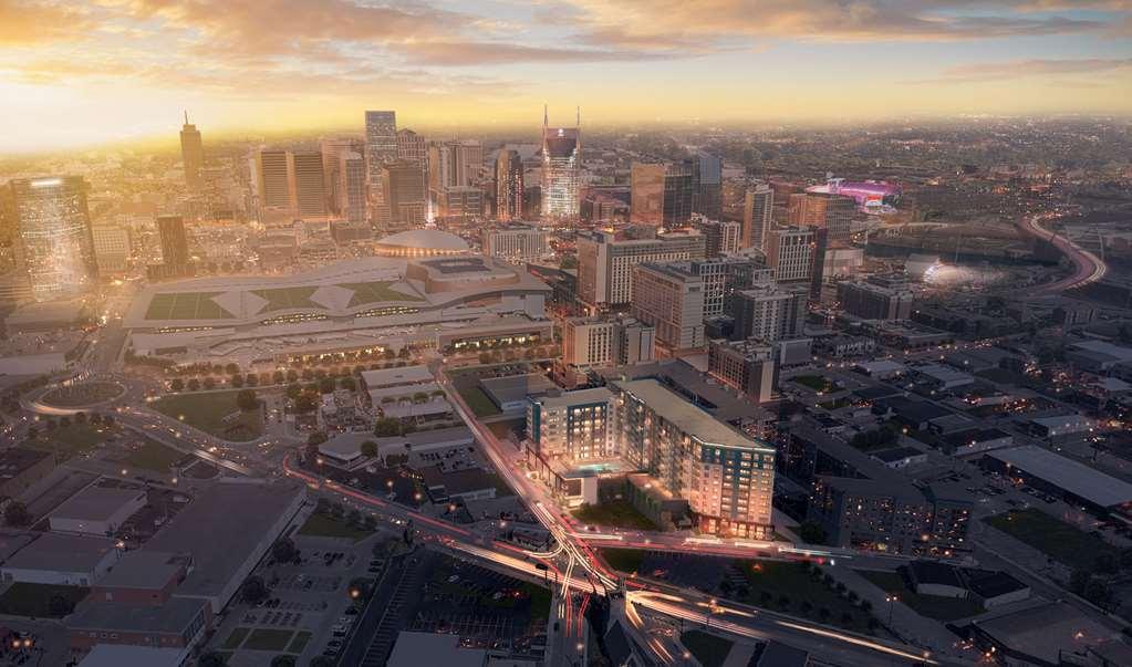Sentral Sobro Lejlighedshotel Nashville Eksteriør billede